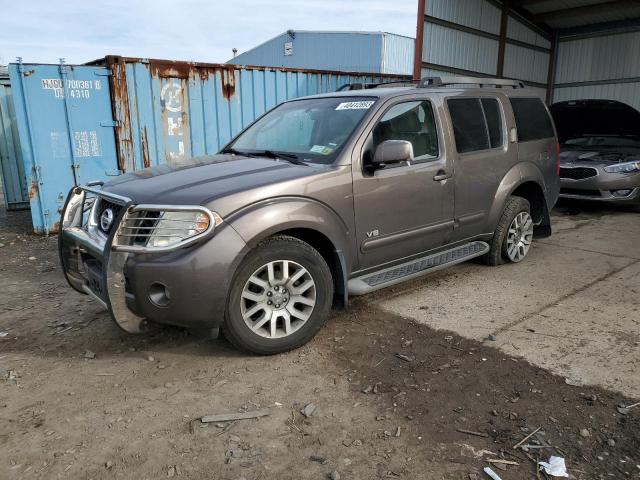 5N1BR18B58C630354 - 2008 NISSAN PATHFINDER LE 棕色 照片 1