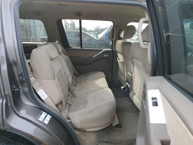5N1BR18B58C630354 - 2008 NISSAN PATHFINDER LE 棕色 照片 10