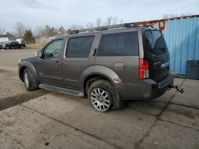 5N1BR18B58C630354 - 2008 NISSAN PATHFINDER LE 棕色 照片 2