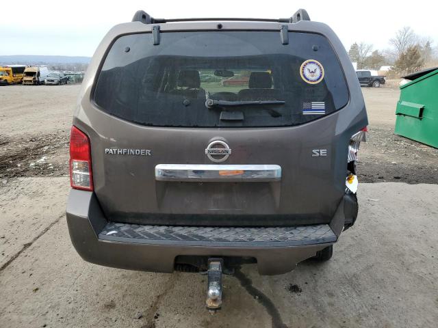 5N1BR18B58C630354 - 2008 NISSAN PATHFINDER LE 棕色 照片 6