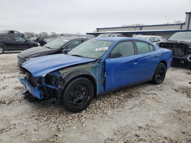 2C3CDXAT6DH642246 - 2013 DODGE CHARGER POLICE BLUE photo 1