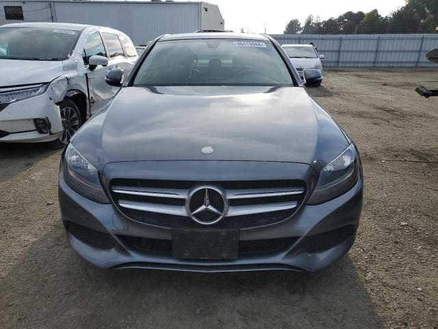 55SWF4JB1HU229816 - 2017 MERCEDES-BENZ C 300 GRAY photo 5