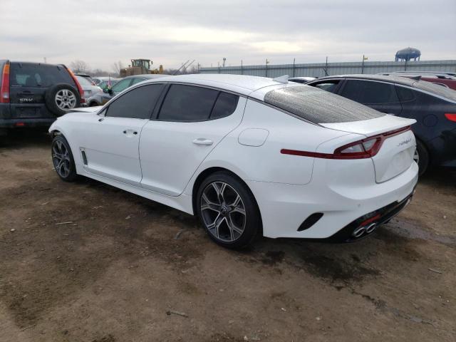 KNAE15LA0M6091663 - 2021 KIA STINGER WHITE photo 2