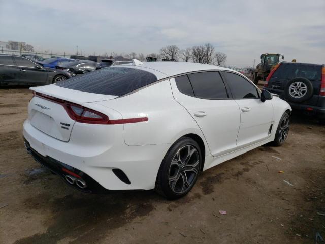 KNAE15LA0M6091663 - 2021 KIA STINGER WHITE photo 3