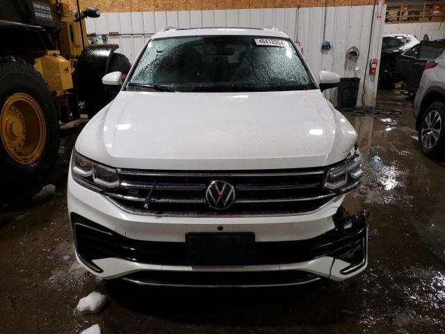 3VV4B7AX5NM018340 - 2022 VOLKSWAGEN TIGUAN SEL R-LINE WHITE photo 5