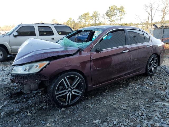 1HGCR2F16HA025247 - 2017 HONDA ACCORD SPORT SPECIAL EDITION RED photo 1