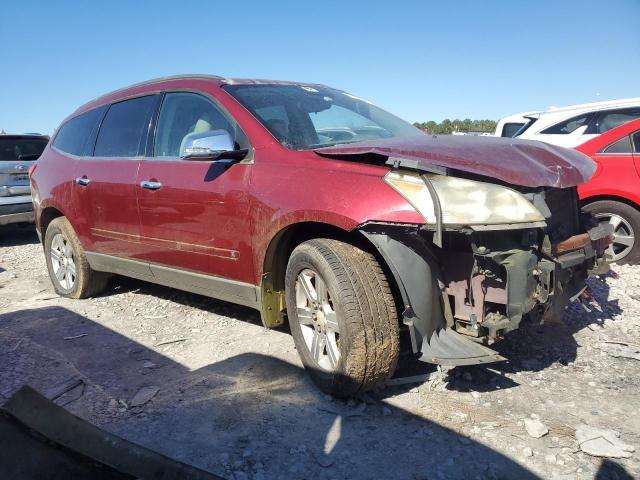 1GNLRFED2AS114452 - 2010 CHEVROLET TRAVERSE LT BURGUNDY photo 4