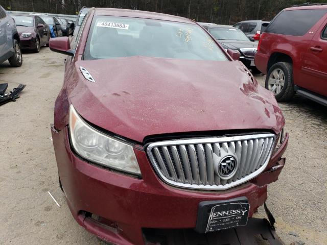 1G4GA5EC5BF301774 - 2011 BUICK LACROSSE CX BURGUNDY photo 5