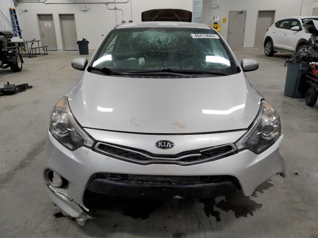 KNAFX6A85F5277880 - 2015 KIA FORTE EX SILVER photo 5