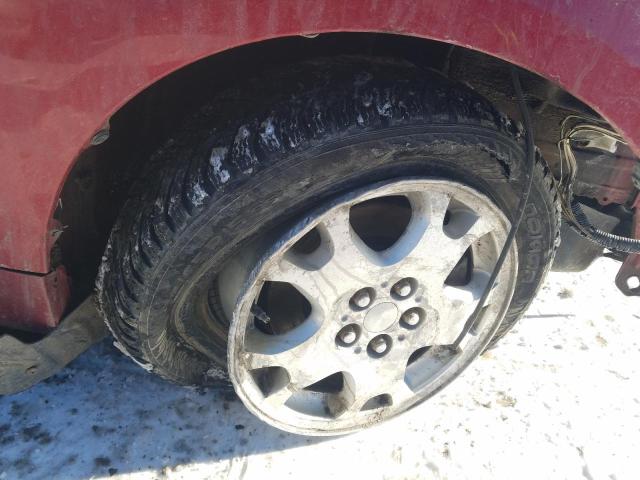 2T1BU4EE4DC042742 - 2013 TOYOTA COROLLA BASE RED photo 12