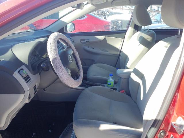 2T1BU4EE4DC042742 - 2013 TOYOTA COROLLA BASE RED photo 7