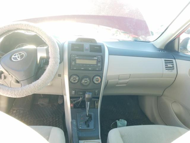 2T1BU4EE4DC042742 - 2013 TOYOTA COROLLA BASE RED photo 8