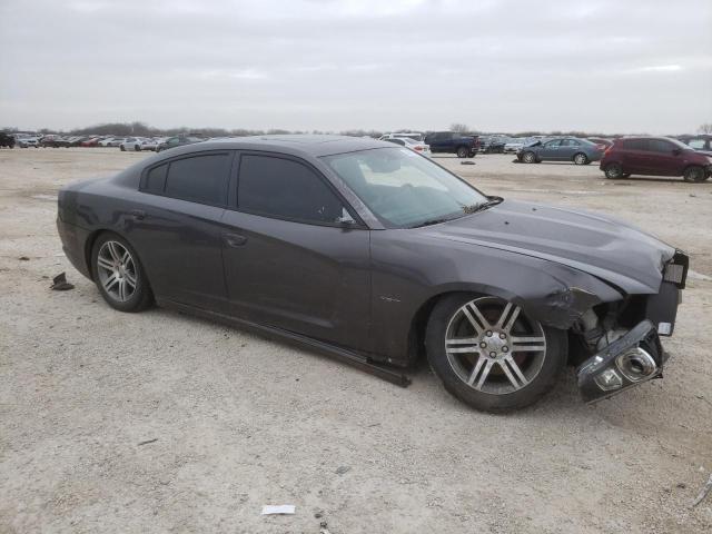 2C3CDXCT3EH295456 - 2014 DODGE CHARGER R/T GRAY photo 4