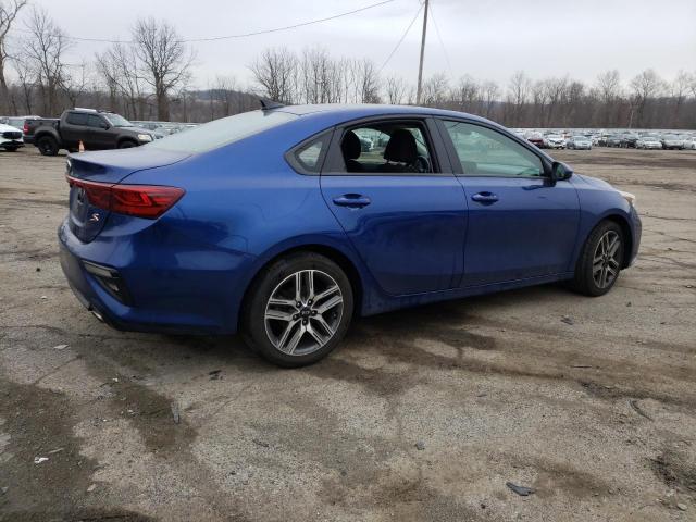 3KPF34AD4KE019073 - 2019 KIA FORTE GT LINE BLUE photo 3