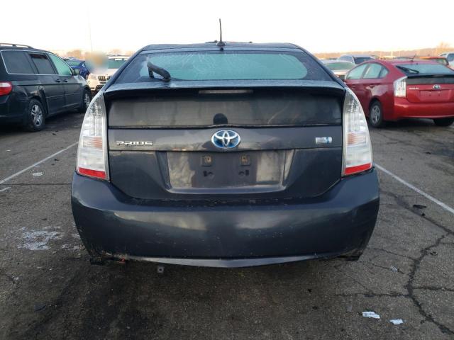 JTDKN3DUXA0062614 - 2010 TOYOTA PRIUS CHARCOAL photo 6