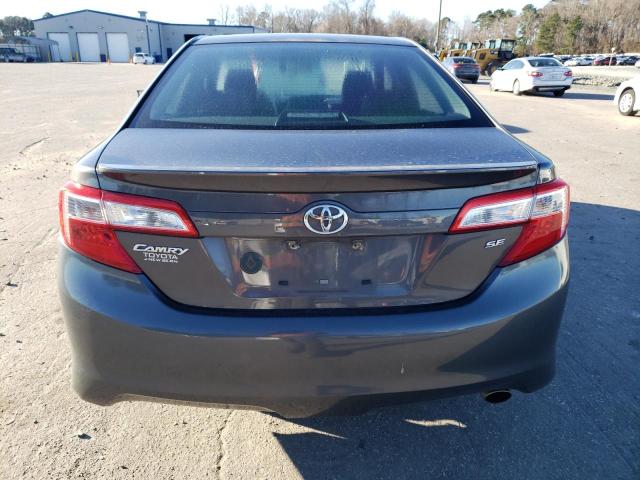 4T1BF1FK2CU095644 - 2012 TOYOTA CAMRY BASE CHARCOAL photo 6