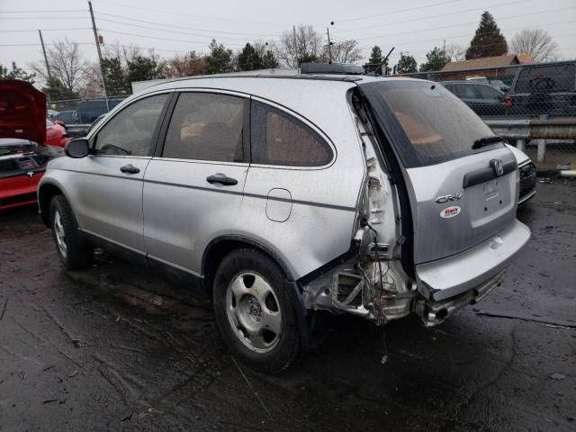 5J6RE3H36AL005934 - 2010 HONDA CR-V LX SILVER photo 2