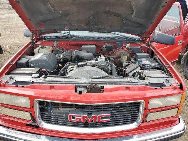 1GTGK29R9VE559935 - 1997 GMC SIERRA K2500 RED photo 11