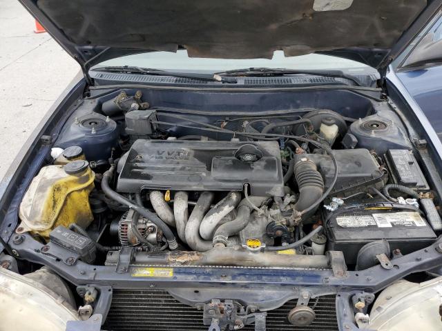 2T1BR12E9YC292908 - 2000 TOYOTA COROLLA VE BLUE photo 11