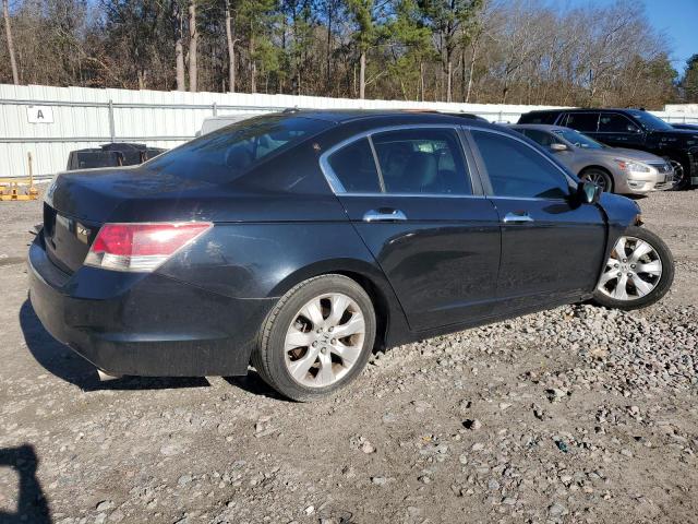 1HGCP36878A032054 - 2008 HONDA ACCORD EXL BLACK photo 3