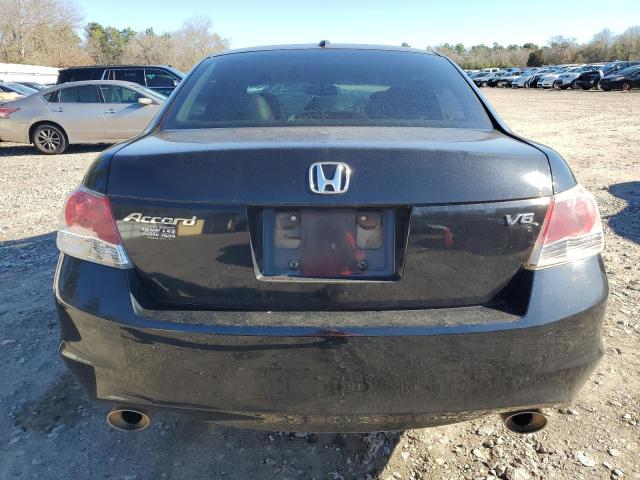 1HGCP36878A032054 - 2008 HONDA ACCORD EXL BLACK photo 6