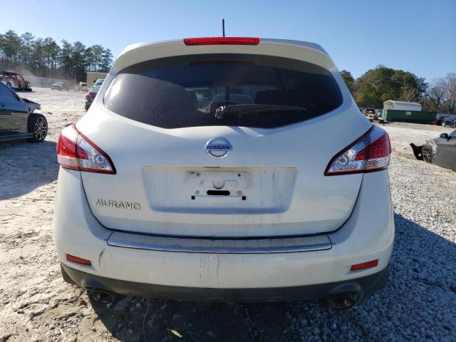 JN8AZ1MUXBW058246 - 2011 NISSAN MURANO S WHITE photo 6