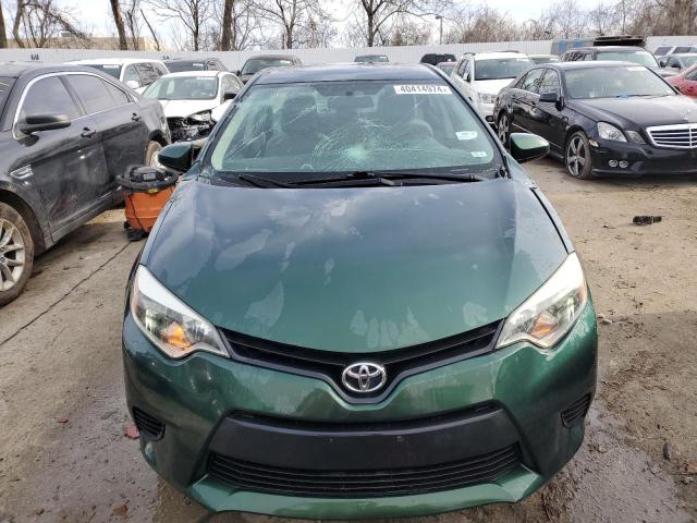 5YFBURHE6EP050755 - 2014 TOYOTA COROLLA L GREEN photo 5