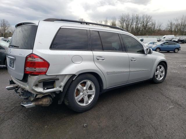 4JGBF71E57A204173 - 2007 MERCEDES-BENZ GL 450 4MATIC SILVER photo 3