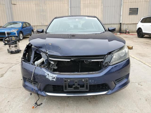 1HGCR2F39DA193802 - 2013 HONDA ACCORD LX BLUE photo 5