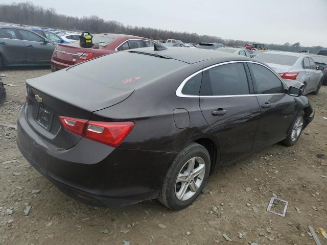 1G1ZB5ST5LF119081 - 2020 CHEVROLET MALIBU LS BLACK photo 3