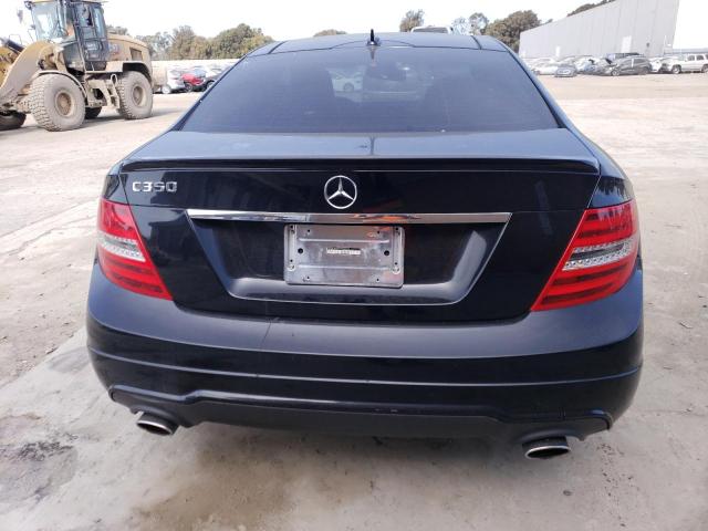 WDDGJ5HB0CF802554 - 2012 MERCEDES-BENZ C 350 BLACK photo 6