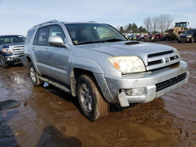 JTEBT14R350056483 - 2005 TOYOTA 4RUNNER SR5 SILVER photo 4