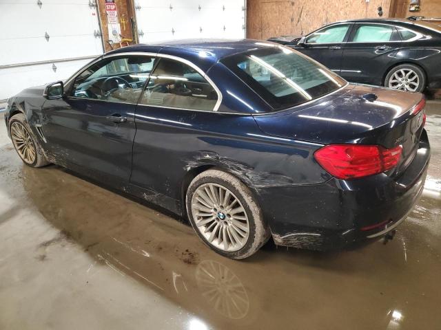 WBA3T1C52FP820644 - 2015 BMW 428 XI SULEV BLUE photo 2