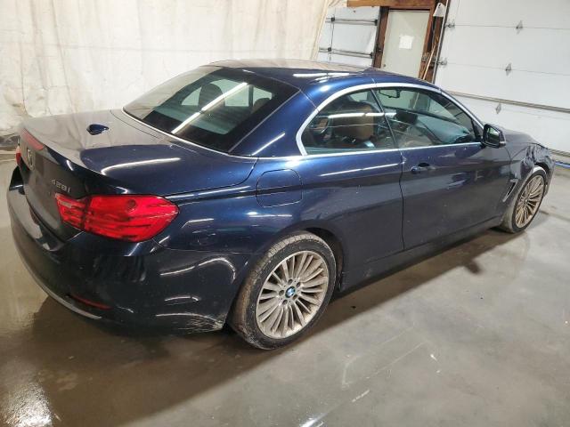 WBA3T1C52FP820644 - 2015 BMW 428 XI SULEV BLUE photo 3