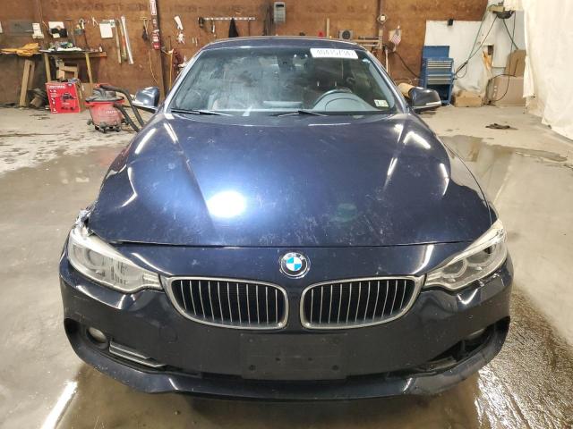 WBA3T1C52FP820644 - 2015 BMW 428 XI SULEV BLUE photo 5