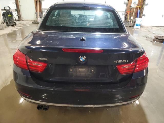 WBA3T1C52FP820644 - 2015 BMW 428 XI SULEV BLUE photo 6