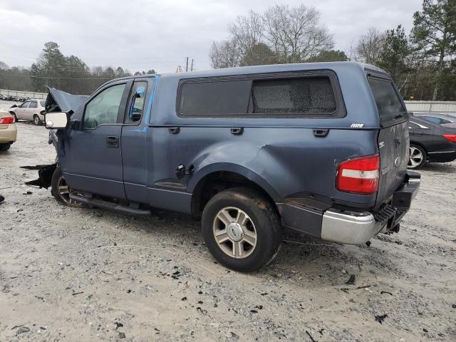 1FTRF02W15KC57106 - 2005 FORD F150 BLUE photo 2