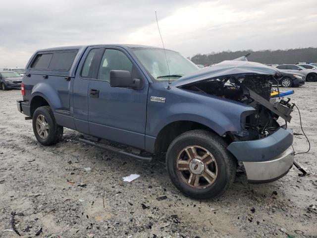 1FTRF02W15KC57106 - 2005 FORD F150 BLUE photo 4