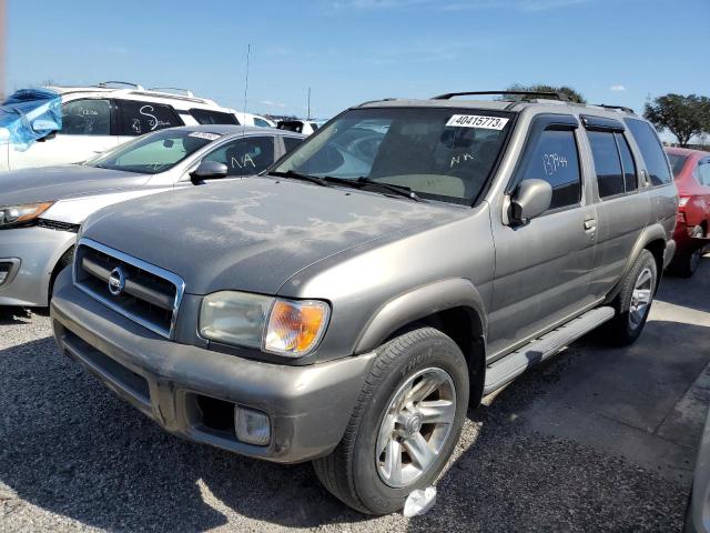 JN8DR09X84W806781 - 2004 NISSAN PATHFINDER LE SILVER photo 2