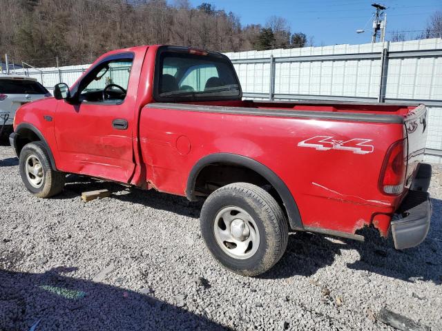 1FTRF18243NB77675 - 2003 FORD F150 RED photo 2