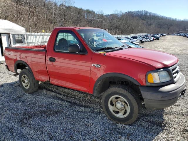 1FTRF18243NB77675 - 2003 FORD F150 RED photo 4