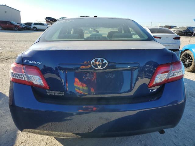 4T1BF3EK3BU589409 - 2011 TOYOTA CAMRY BASE BLUE photo 6