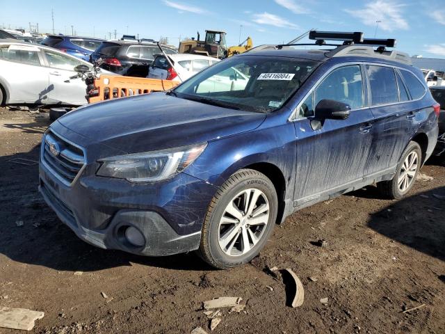 4S4BSENC8J3255011 - 2018 SUBARU OUTBACK 3.6R LIMITED BLUE photo 1