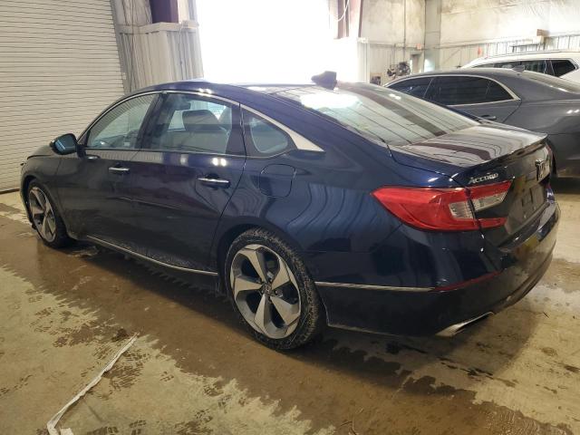 1HGCV1F96JA172265 - 2018 HONDA ACCORD TOURING BLUE photo 2