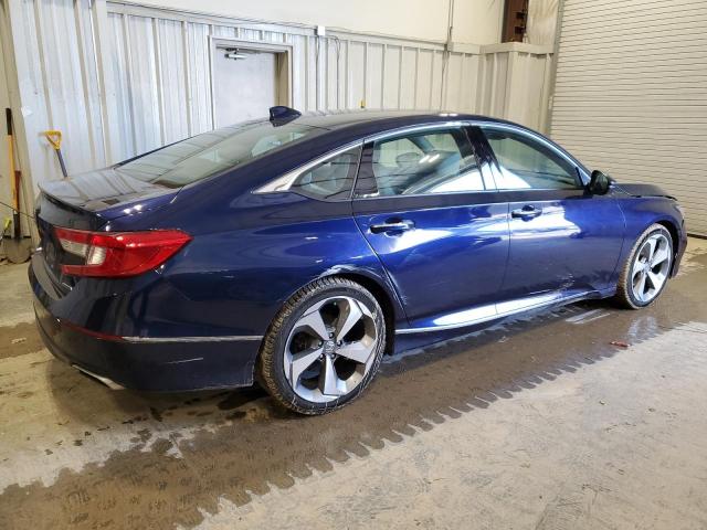 1HGCV1F96JA172265 - 2018 HONDA ACCORD TOURING BLUE photo 3