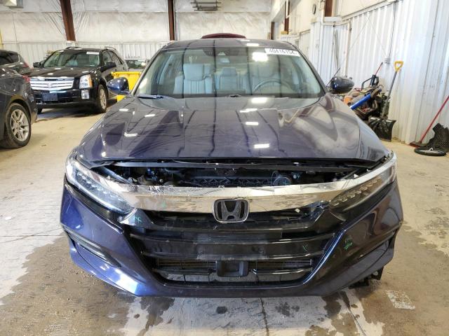 1HGCV1F96JA172265 - 2018 HONDA ACCORD TOURING BLUE photo 5