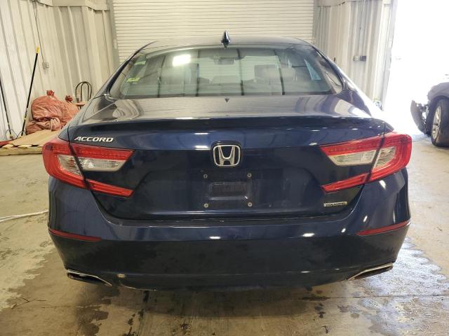 1HGCV1F96JA172265 - 2018 HONDA ACCORD TOURING BLUE photo 6