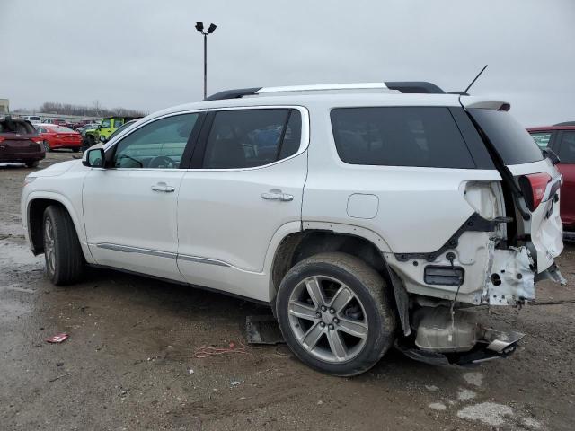 1GKKNPLS1HZ269233 - 2017 GMC ACADIA DENALI WHITE photo 2