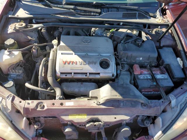 4T1BF32K36U119682 - 2006 TOYOTA CAMRY LE RED photo 11