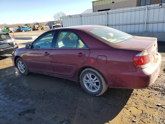 4T1BF32K36U119682 - 2006 TOYOTA CAMRY LE RED photo 2